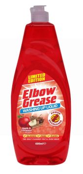 151 Elbow Grease Washing Up Liquid - Apple & Cinnamon - 600ml
