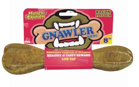 151 Munch & Crunch Gnawler Bone - Bacon Flavour - 8" - 265g