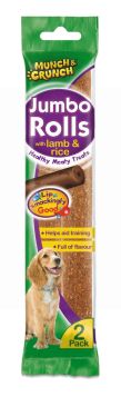 151 Munch & Crunch Jumbo Rolls With Lamb & Rice - Pack of 2