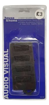 4 WAY SCART ADAPTOR