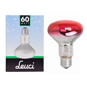 LEUCI REFLECTOR SPOT 60W BULB R80 E27 RED