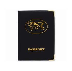 PASSPORT COVER BLACK
