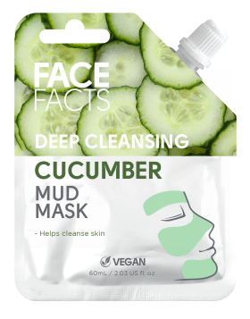 Face Facts Deep Cleansing Mud Mask - Cucumber - 60ml*