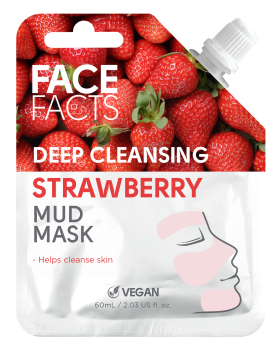 Face Facts Deep Cleansing Mud Mask - Strawberry - 60ml*