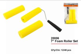 JAK 7" Foam Roller Set