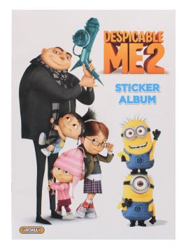 DESPICABLE ME 2 - ENGLISH STICKER BOOK