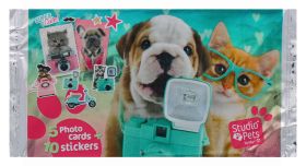 STDIO PETS 3 CARDS & 10 STICKERS