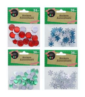 GEMSTONE STICKERS ASSORTED