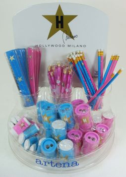 HOLLYWOOD MILANO GOLD STAR STATIONARY 84 PCS