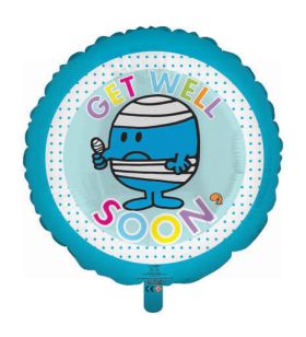 MR.MEN/MR.BUMP "GET WELL SOON" 18IN FOIL BALLOON
