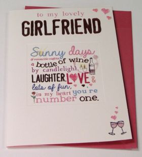 GEMMA LITTLE THOUGHTS GIRLFRIEND CARD