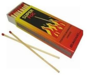 SUPER FIRE SAFETY MATCHES - EXTRA LONG 
