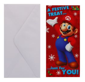 GEMMA SUPER MARIO CHRISTMAS CARD