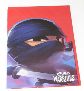 WORLD OF WARRIORS SON BIRTHDAY CARD