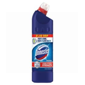 Domestos Thick Bleach - Original - 750ml - Price Marked £1.49