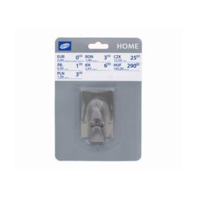 Pepco Self-Adhesive Stainless Steel Hooks - Pack of 2