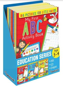 My First Children Shapes / 123 / ABC Activity Book- 0% VAT