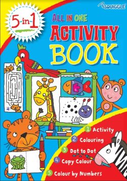 Squiggle A4 All-In-One Activity Book - 29.5 x 21cm