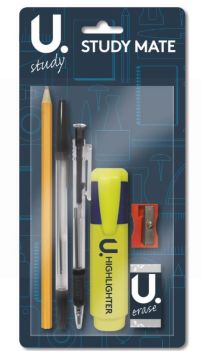Study Mate Stationery Set - 6 Piece