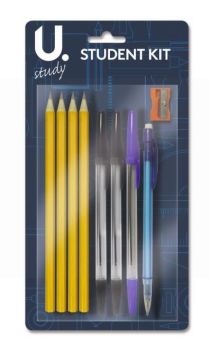 Student Kit Stationery Set - 9 Piece