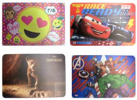4 PICTURE PLACEMATS DESIGN  ASSORTED