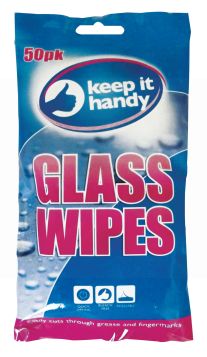 Prism Fragranced Window and Glass Cleaning Wipes - Pack Of 50