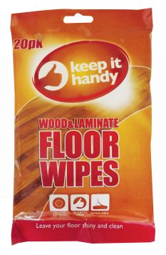 Prism Fresh Fragranced Wood And Laminate Floor Cleaning Wipes - Pack Of 20*