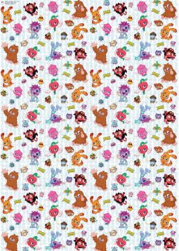MOSHI MONSTERS-2M GIFT ROLL WRAP
