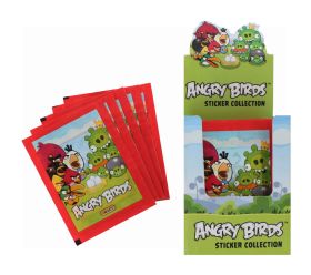 ANGRY BIRDS STICKERS DISPLAY BOX