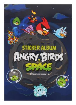 ANGRY BIRDS SPACE STICKER BOOK SPANISH
