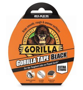 Gorilla Extra Strong Tape - Black - 11m x 48mm