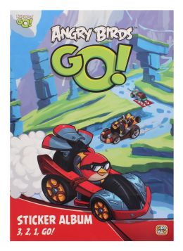 ANGRY BIRDS GO STICKER ALBUM BOOK