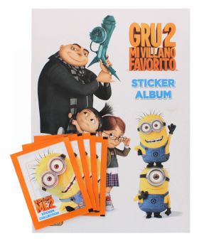 DESPICABLE ME 2 - ALBUM & STICKER SPANISH
