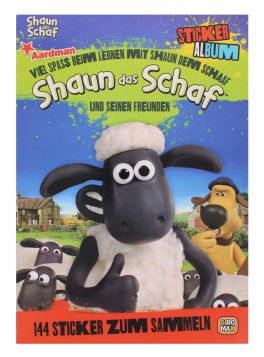 SHAUN THE SHEEP-STICKER ALBUM- GERMAN (144)