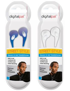 Street Style Stereo Headphones / Earphones