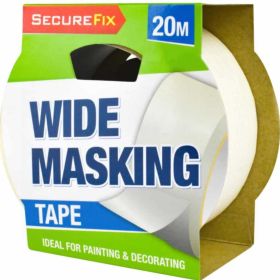 Secure Fix Wide Masking Tape - 20meter
