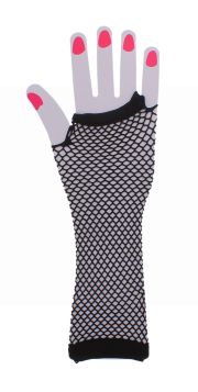 FISHNET GLOVES LONG