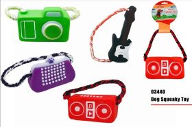 Pet Buddies Squeaky Doggy Play Toy - Shapes Vary