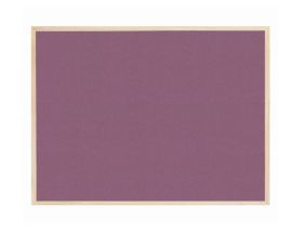 MAUVE FABRIC NOTICE BOARD