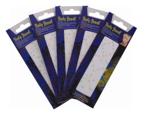 BODY JEWELS ASSORTED DESIGNS SELF ADHESIVE