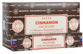 Satya Incense Sticks - Cinnamon - 15 grams - Pack of 12