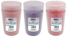 DINA DECORATIVE SAND PINK RED PURPLE 500G