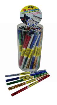 UHU 3D HOLOG TRANS FOIL ROLL ASSORTED