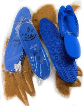 Aqua Slippers Blue Large