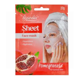LISSEAU SHEET FACE MASK - POMEGRANATE - 27G