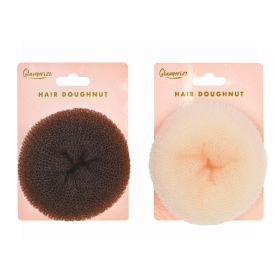 GLAMORIZE LARGE HAIR DOUGHNUT BUN RING - ASSORTED COLOURS