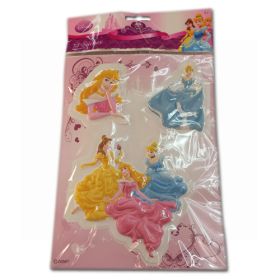 Disney Princess 3D Stickers - Assorted Designs - Pack Of 3