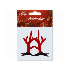X-MAS ANTLER CLIPS SET