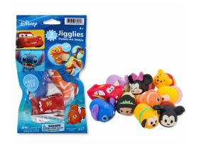 DISNEY JIGGLIES SQUISHY & STRETCHY TOY 3 PACK