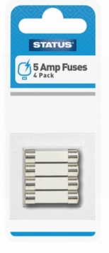 Status 5 Amp Fuses - Pack of 4